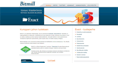 Desktop Screenshot of bitmill.fi